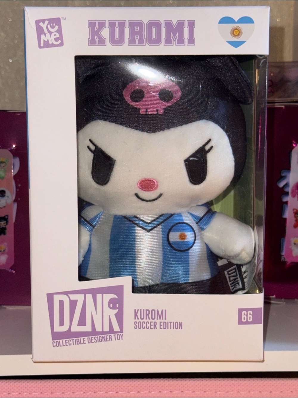 Kuromi Soccer Edition Plush